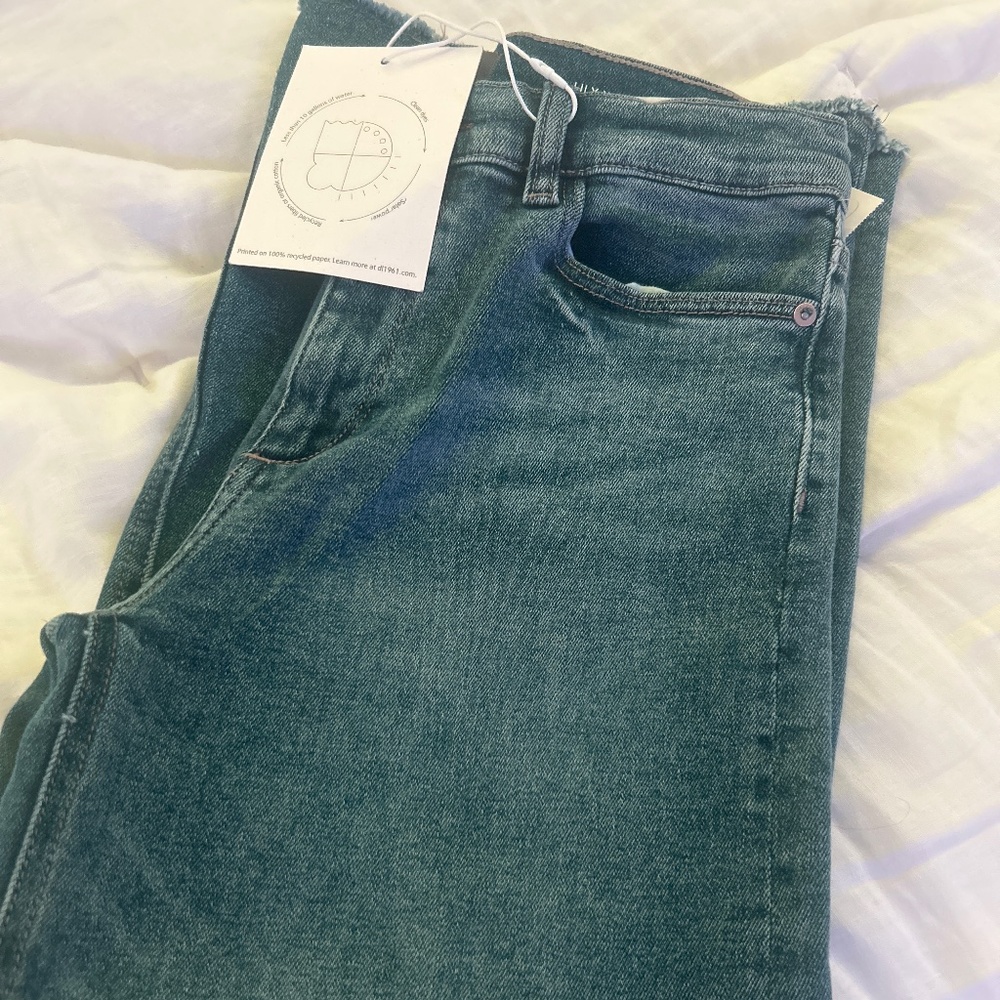 Lily Wide Leg Blue Jeans Teen